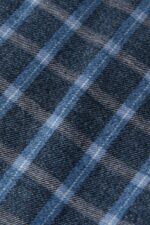 Apparel CA Intimissimi Men Full-Length Check Pattern Brushed Plain-Weave Pants 089J-Blue Check DD6R6T199 - Image 5