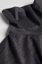 Apparel CA Intimissimi Men Long-sleeve High-Neck Merino-Wool Top 7522-Charcoal Grey Blend DD6R6T247 - Image 4