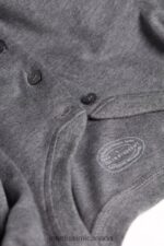 Apparel CA Intimissimi Men Long-Sleeve Top in Supima Interlock 5227-Charcoal Grey Melange DD6R6T258 - Image 4