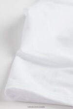 Apparel CA Intimissimi Men Microfibre T-Shirt 001-White DD6R6T455 - Image 5