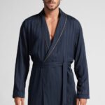 Apparel CA Intimissimi Men Modal negligee 095I-Dark Blue DD6R6T310