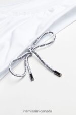 Apparel CA Intimissimi Men Plain Swim Briefs 001-White DD6R6T449 - Image 7