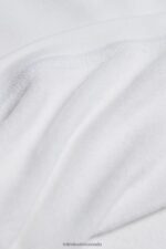 Apparel CA Intimissimi Men Short-Sleeve Modal-Cashmere Top 001-White DD6R6T228 - Image 5