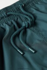Apparel CA Intimissimi Men Solid-Colour Swim Shorts 4369-Dark Green DD6R6T445 - Image 6
