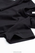 Apparel CA Intimissimi Men Stretch Supima Cotton T-Shirt 019-Black DD6R6T285 - Image 5