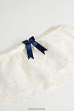 Apparel CA Intimissimi Women Lace Garter 2127-Powder White DD6R6T1040 - Image 7