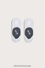 Socks CA Intimissimi Men Stretch Cotton Footlet Socks 001-White DD6R6T401