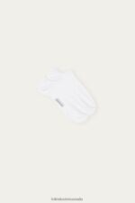 Socks CA Intimissimi Men Supima Cotton Socks 001-White DD6R6T354