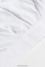 Underwear CA Intimissimi Men Microfiber Briefs with Logo Detail 001-White DD6R6T151 - Image 5
