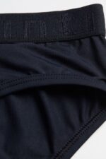 Underwear CA Intimissimi Men Microfiber Briefs with Logo Detail 800-Midnight Blue DD6R6T147 - Image 5
