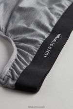 Underwear CA Intimissimi Men Microfibre Thong with Logo Detail 9958-Light Grey Blend DD6R6T132 - Image 4