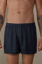 Underwear CA Intimissimi Men Modal Boxers 095I-Dark Blue DD6R6T79