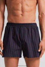 Underwear CA Intimissimi Men Print-Detail Boxers 376J-Riga Mattone DD6R6T12
