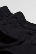 Underwear CA Intimissimi Men Stretch Supima Cotton Boxer Shorts with Logo Detail 386I-Black/Black DD6R6T115 - Image 5