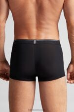 Underwear CA Intimissimi Men Super Fresh Micro-Mesh Boxers 019-Black DD6R6T96 - Image 3
