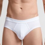 Underwear CA Intimissimi Men Supima Cotton Briefs 001-White DD6R6T141