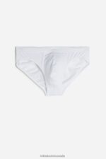 Underwear CA Intimissimi Men Supima Cotton Briefs 001-White DD6R6T141 - Image 4