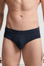 Underwear CA Intimissimi Men Supima Cotton Briefs 800-Midnight Blue DD6R6T143