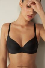 Underwear CA Intimissimi Women Adele Ultralight Microfibre Triangle Bra 019-Black DD6R6T726 - Image 2