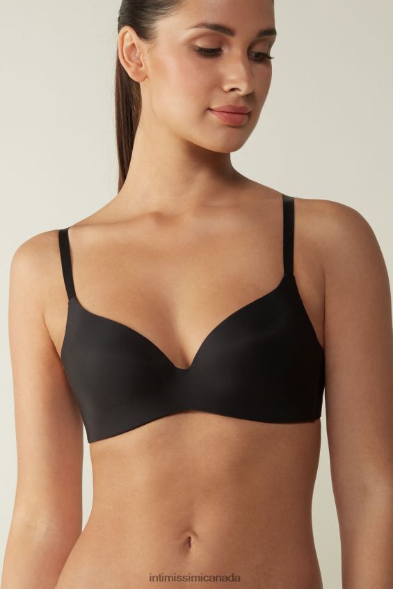 Underwear CA Intimissimi Women Adele Ultralight Microfibre Triangle Bra 019-Black DD6R6T726 - Image 1