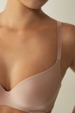 Underwear CA Intimissimi Women Adele Ultralight Microfibre Triangle Bra 044-Soft Beige DD6R6T724 - Image 3