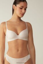 Underwear CA Intimissimi Women Adele Ultralight Microfibre Triangle Bra 2280-Pink Silk DD6R6T701