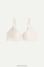 Underwear CA Intimissimi Women Adele Ultralight Microfibre Triangle Bra 2280-Pink Silk DD6R6T701 - Image 6