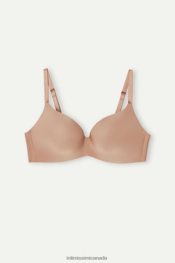 Underwear CA Intimissimi Women Adele Ultralight Microfibre Triangle Bra 417I-Medium Beige DD6R6T492 - Image 1