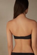 Underwear CA Intimissimi Women Anna Ultralight Microfibre Bandeau Bra 019-Black DD6R6T732 - Image 5