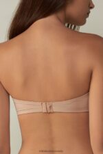 Underwear CA Intimissimi Women Anna Ultralight Microfibre Bandeau Bra 044-Soft Beige DD6R6T735 - Image 5