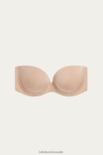 Underwear CA Intimissimi Women Anna Ultralight Microfibre Bandeau Bra 044-Soft Beige DD6R6T735 - Image 6