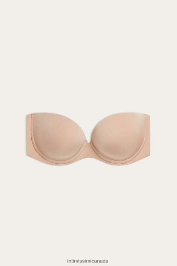Underwear CA Intimissimi Women Anna Ultralight Microfibre Bandeau Bra 044-Soft Beige DD6R6T735 - Image 6