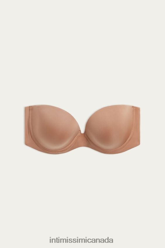 Underwear CA Intimissimi Women Anna Ultralight Microfibre Bandeau Bra 417I-Medium Beige DD6R6T731 - Image 6