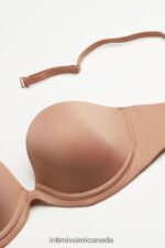 Underwear CA Intimissimi Women Anna Ultralight Microfibre Bandeau Bra 417I-Medium Beige DD6R6T731 - Image 7
