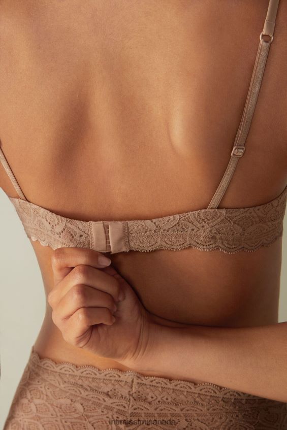 Underwear CA Intimissimi Women Bellissima Lace Push-Up Bra 044-Soft Beige DD6R6T696 - Image 4