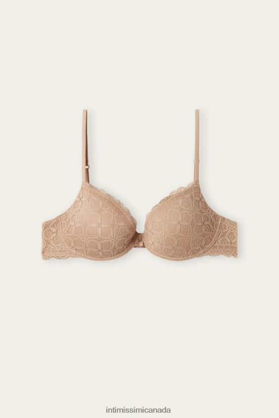 Underwear CA Intimissimi Women Bellissima Lace Push-Up Bra 044-Soft Beige DD6R6T696 - Image 6