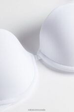 Underwear CA Intimissimi Women Bellissima Microfibre Push-Up Bra 001-White DD6R6T826 - Image 7