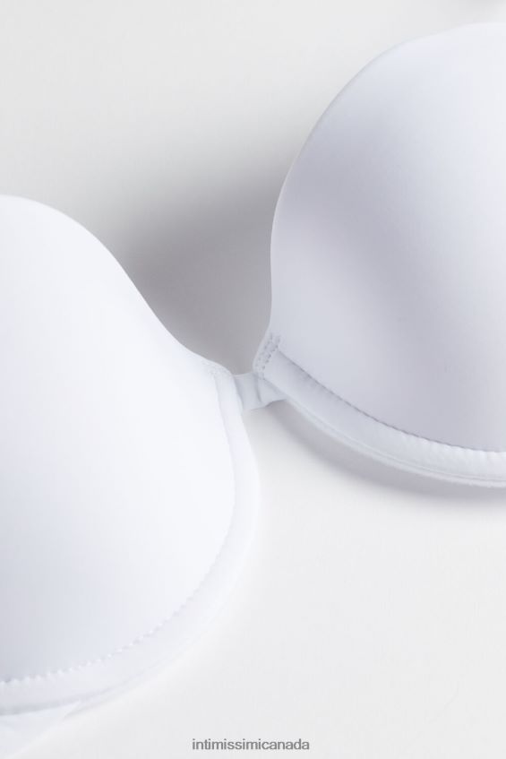Underwear CA Intimissimi Women Bellissima Microfibre Push-Up Bra 001-White DD6R6T826 - Image 7