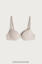 Underwear CA Intimissimi Women Bellissima Microfibre Push-Up Bra 2280-Pink Silk DD6R6T820 - Image 6