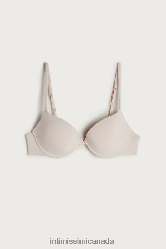 Underwear CA Intimissimi Women Bellissima Microfibre Push-Up Bra 2280-Pink Silk DD6R6T820 - Image 6