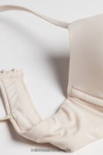 Underwear CA Intimissimi Women Bellissima Microfibre Push-Up Bra 2280-Pink Silk DD6R6T820 - Image 7