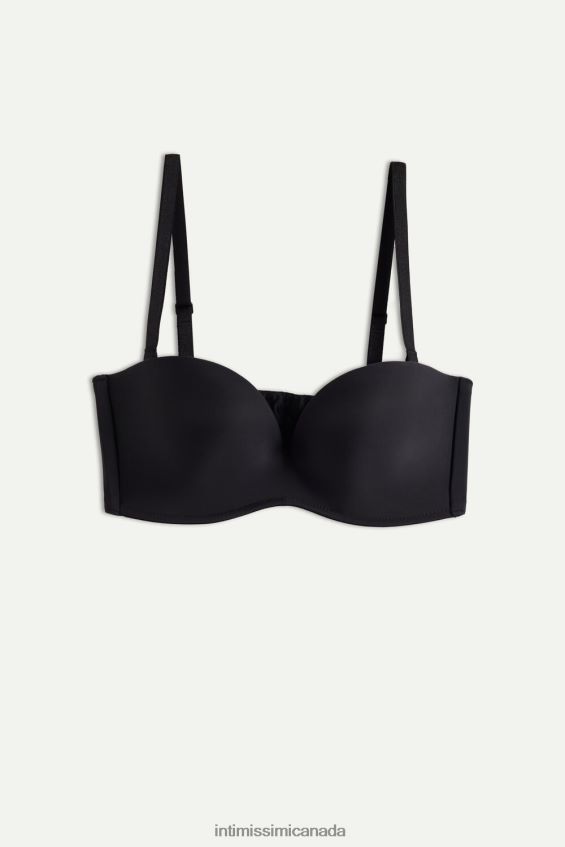 Underwear CA Intimissimi Women Daila Ultralight Microfibre Bandeau Bra 019-Black DD6R6T758 - Image 6