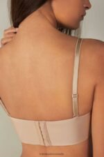Underwear CA Intimissimi Women Daila Ultralight Microfibre Bandeau Bra 044-Soft Beige DD6R6T759 - Image 4
