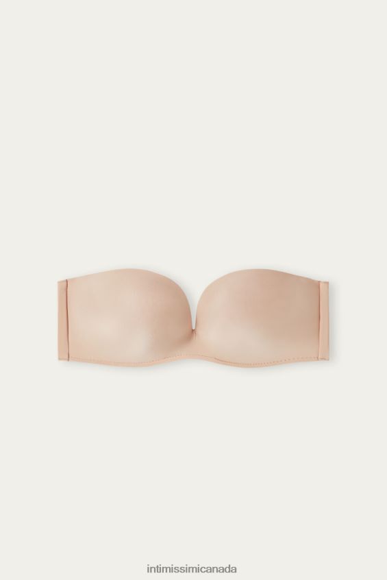 Underwear CA Intimissimi Women Daila Ultralight Microfibre Bandeau Bra 044-Soft Beige DD6R6T759 - Image 6