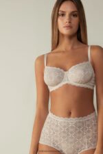 Underwear CA Intimissimi Women Daniela Lace Balconette Bra 2280-Pink Silk DD6R6T683