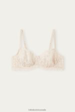 Underwear CA Intimissimi Women Daniela Lace Balconette Bra 2280-Pink Silk DD6R6T683 - Image 6