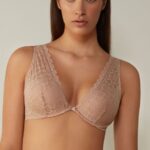 Underwear CA Intimissimi Women Elena Lace Balconette Bra 044-Soft Beige DD6R6T691