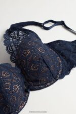 Underwear CA Intimissimi Women Elena Lace Balconette Bra 1467-Intense Blue DD6R6T693 - Image 7