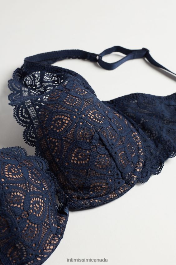 Underwear CA Intimissimi Women Elena Lace Balconette Bra 1467-Intense Blue DD6R6T693 - Image 7