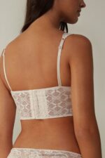 Underwear CA Intimissimi Women Eleonora Lace Balconette Bra 2280-Pink Silk DD6R6T677 - Image 5